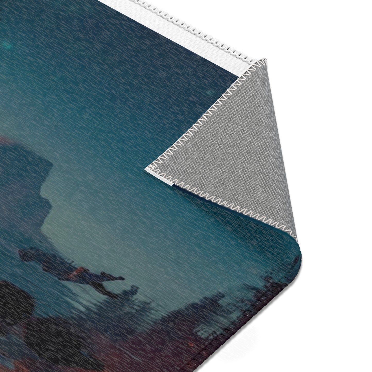 Half Dome Starlight Area Rugs – Mirror Lake Twilight Dreamscape