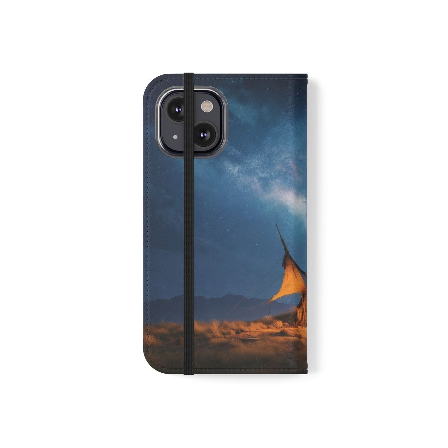 Stardust Nomad Tent Flip Cases – Milky Way Caravan Canvas