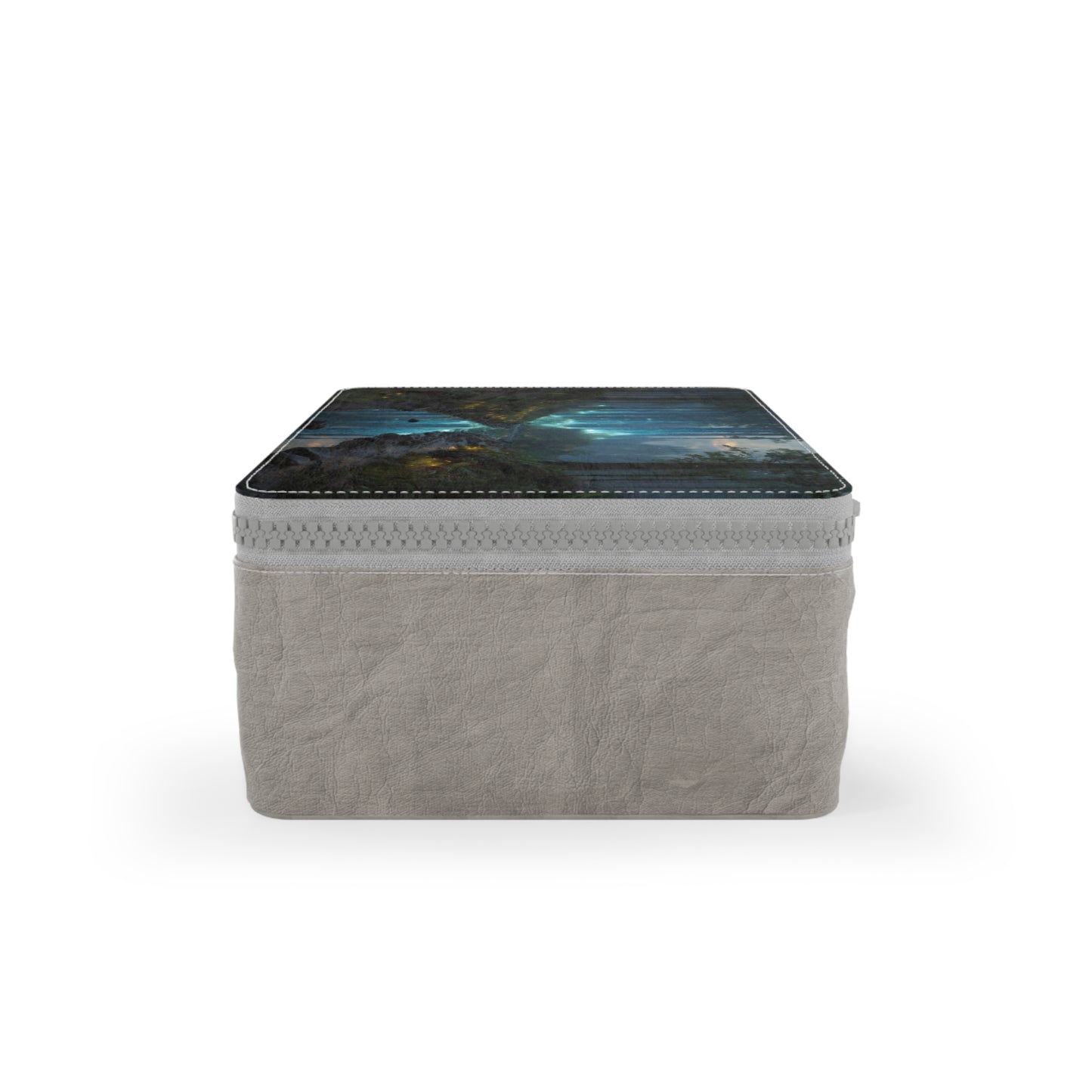 Celestial Forest Stream Paper Lunch Bag – Twilight’s Whispering Waters