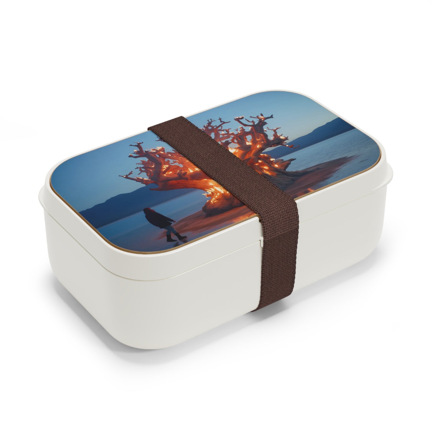 Burning Tree Bento Lunch Box – Solitary Witness to Twilight’s Glow