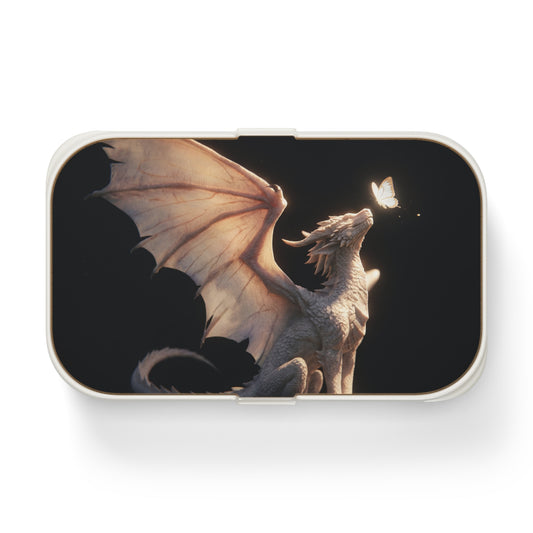 Gentle Dragon with Butterfly Bento Lunch Box – Whisper of Twilight Wings