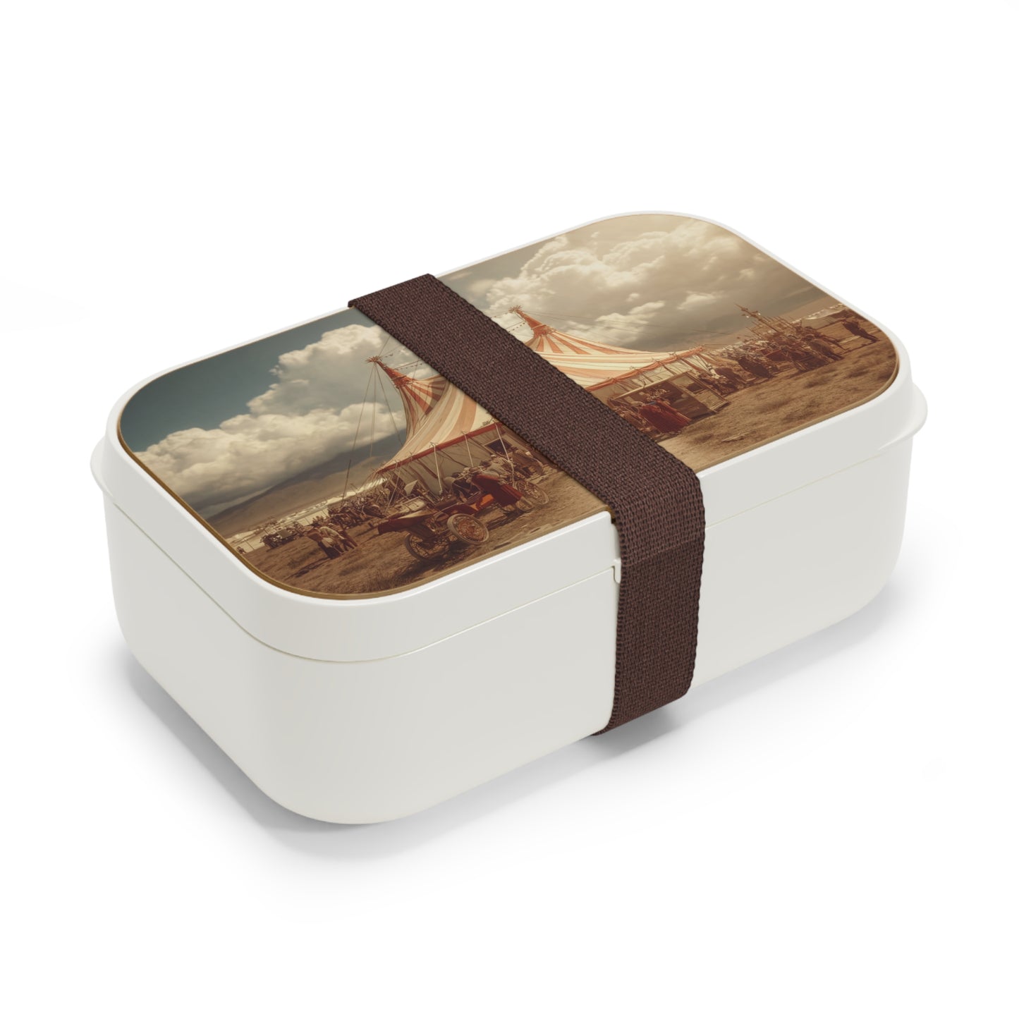 Grand Circus Tent Bento Lunch Box – Whimsical Carnival Dreamscape