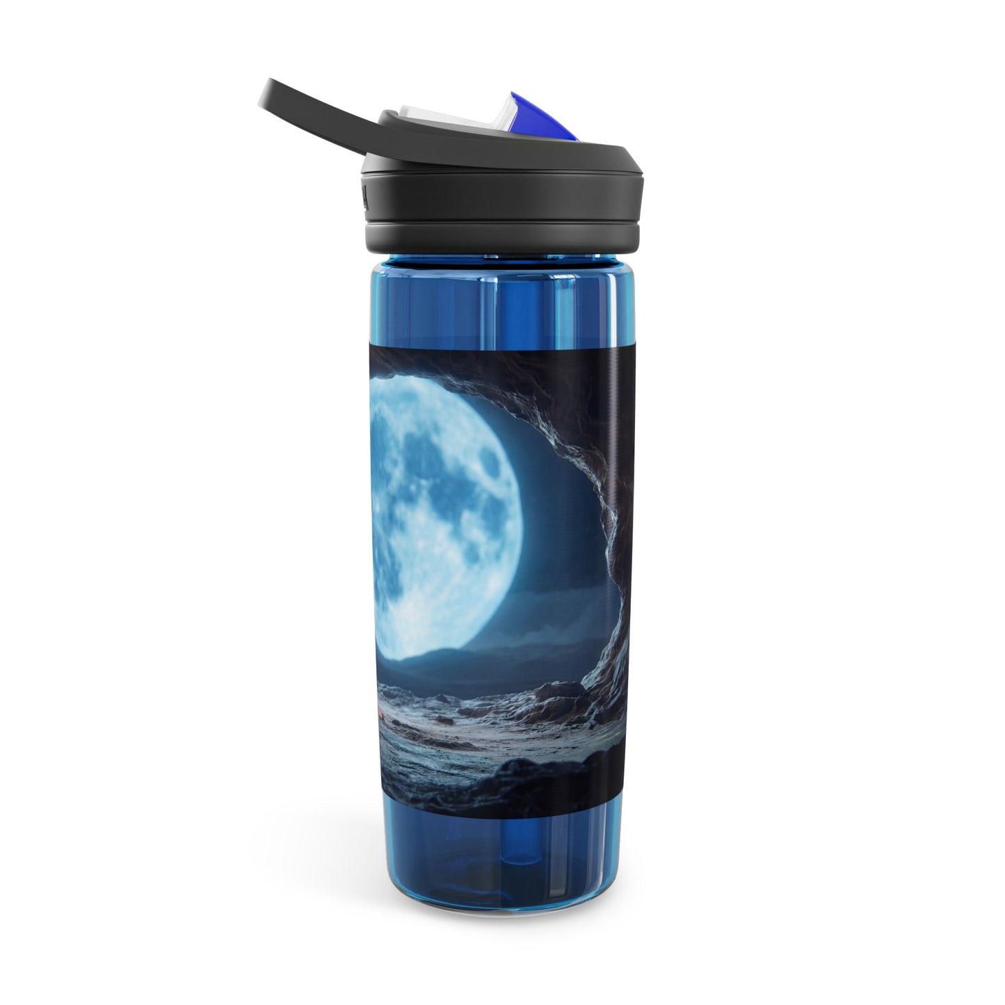 Moonlit Meditation Monk CamelBak Eddy® Water Bottle, 20oz\25oz – Stillness Under the Celestial Eye