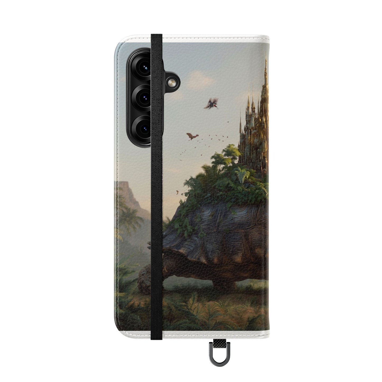 Castle Turtle Flip Cases – Golden Spire Jungle Guardian