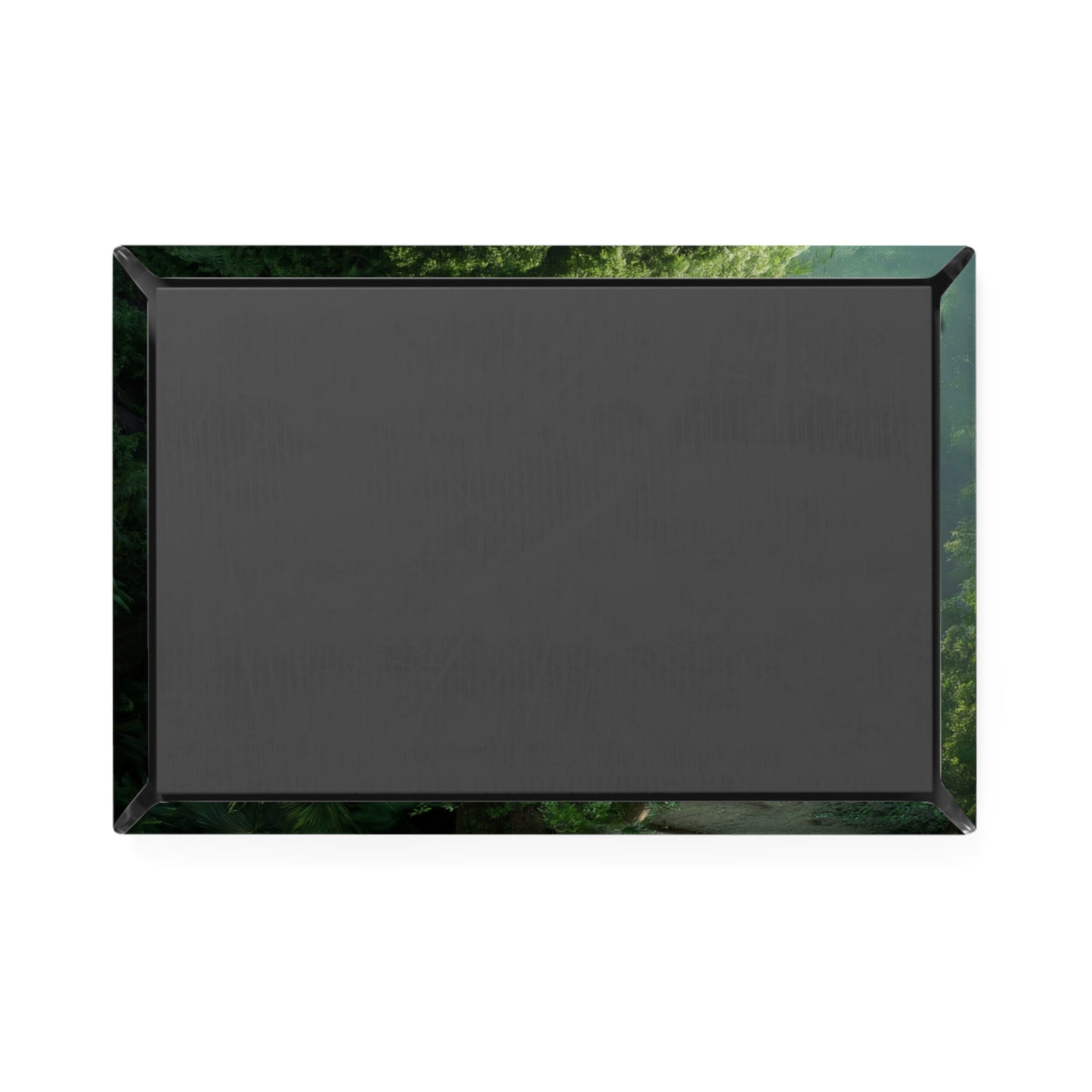Watchful Forest Eye Button Magnet, Rectangle (1 & 10 pcs) – Guardian of the Verdant Deep