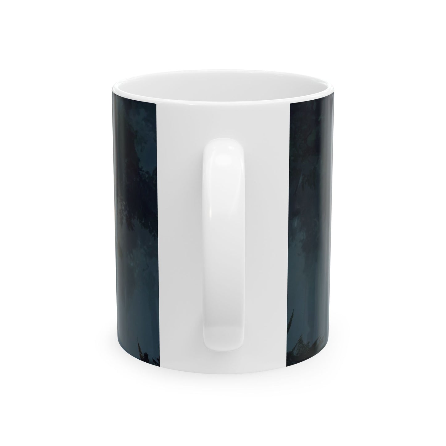 Ancient Forest Dragon Ceramic Mug – Whispering Grove Encounter