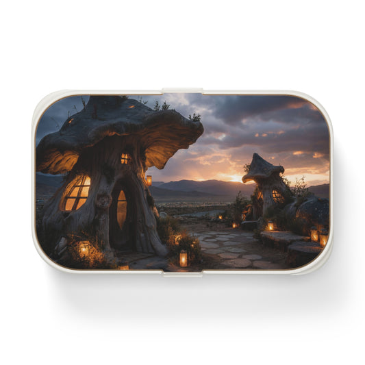Twilight Mushroom Cottage Bento Lunch Box – Secret Valley Hearth