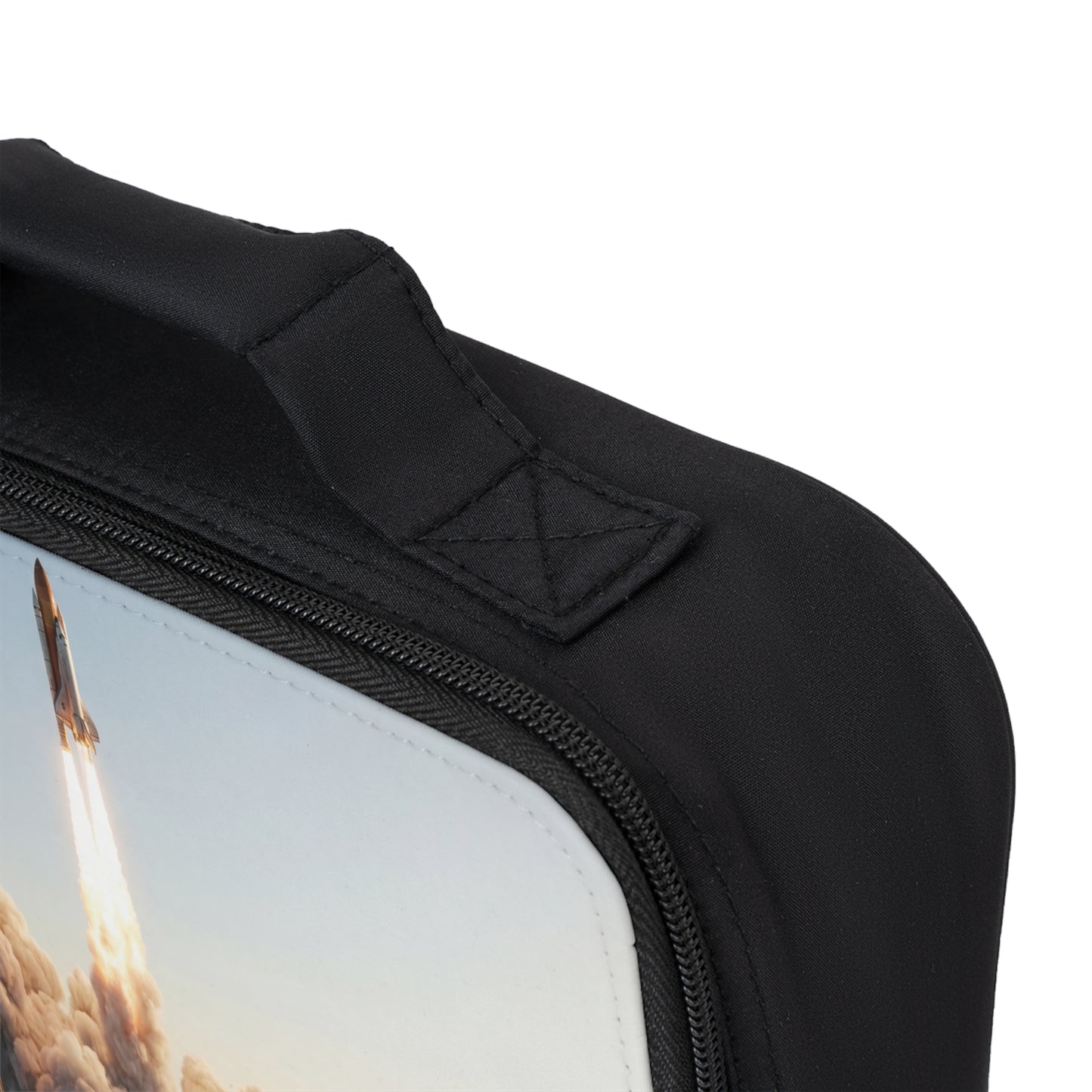 Rocket Launch Lunch Bag – City Skyline Escape Dreamscape