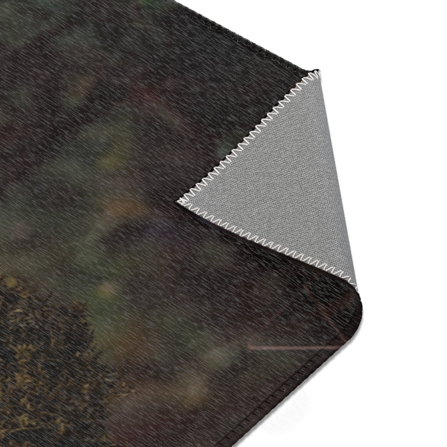 Three Furry Elephant Friends Area Rugs – Dawn’s Whisper in the Misty Wood