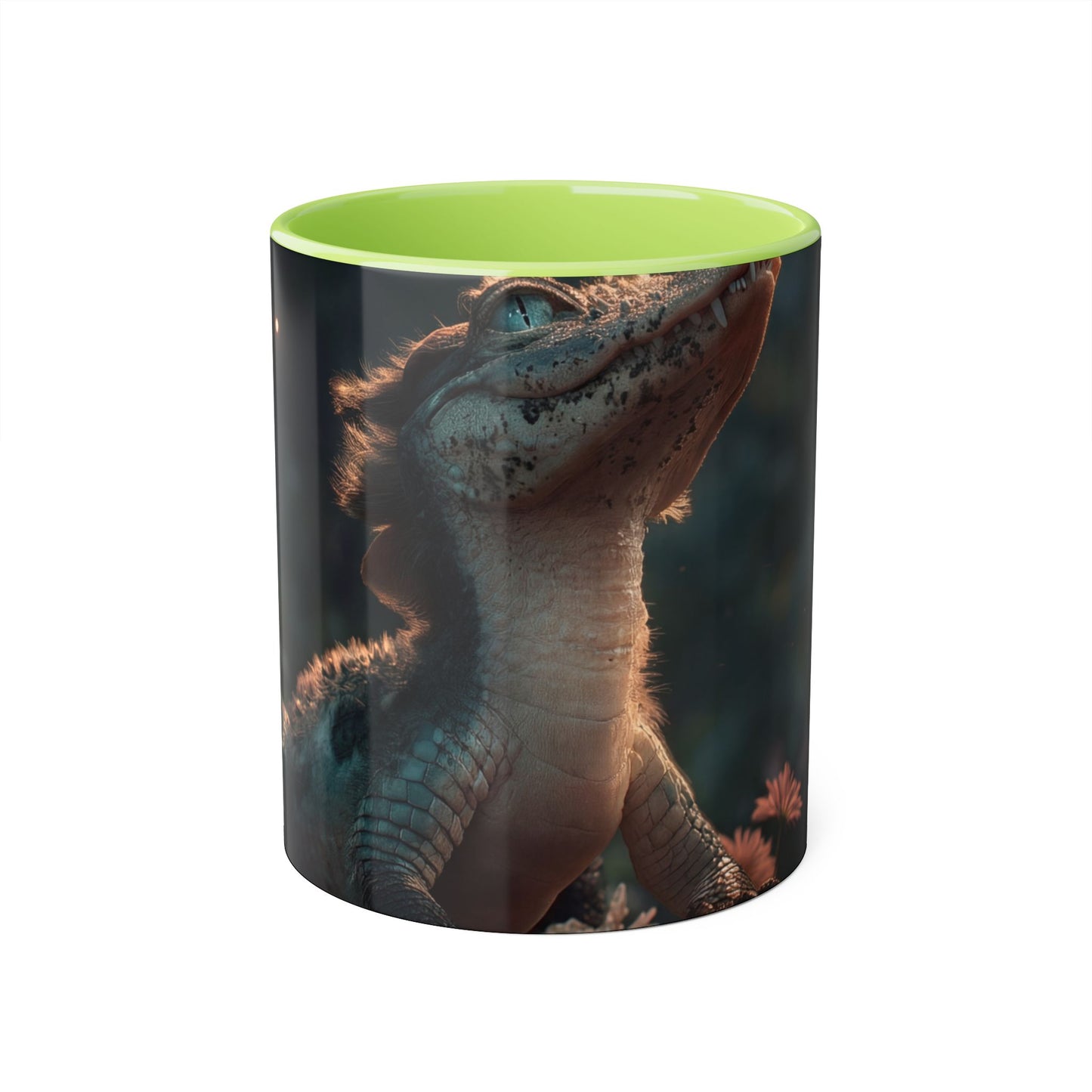 Butterfly Sentinel Accent Mugs, 11oz – Gentle Guardian in Twilight Glow
