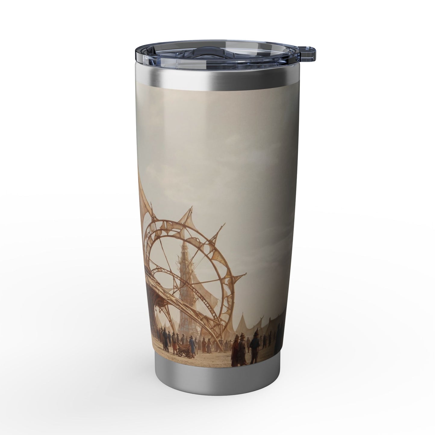 Desert Cathedral of Woven Sails Vagabond 20oz Tumbler – Sun-Drenched Nomad Sanctuary