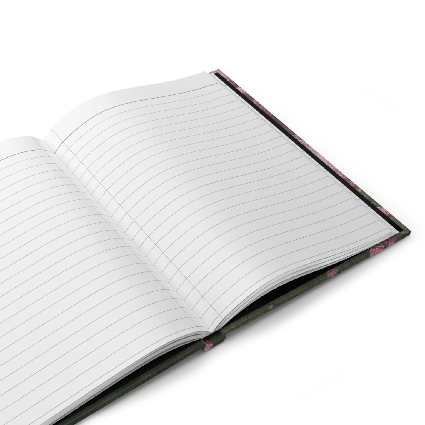 Pink Helicopter Rose Garden Journal Matte – Whimsical Escape in Bloom