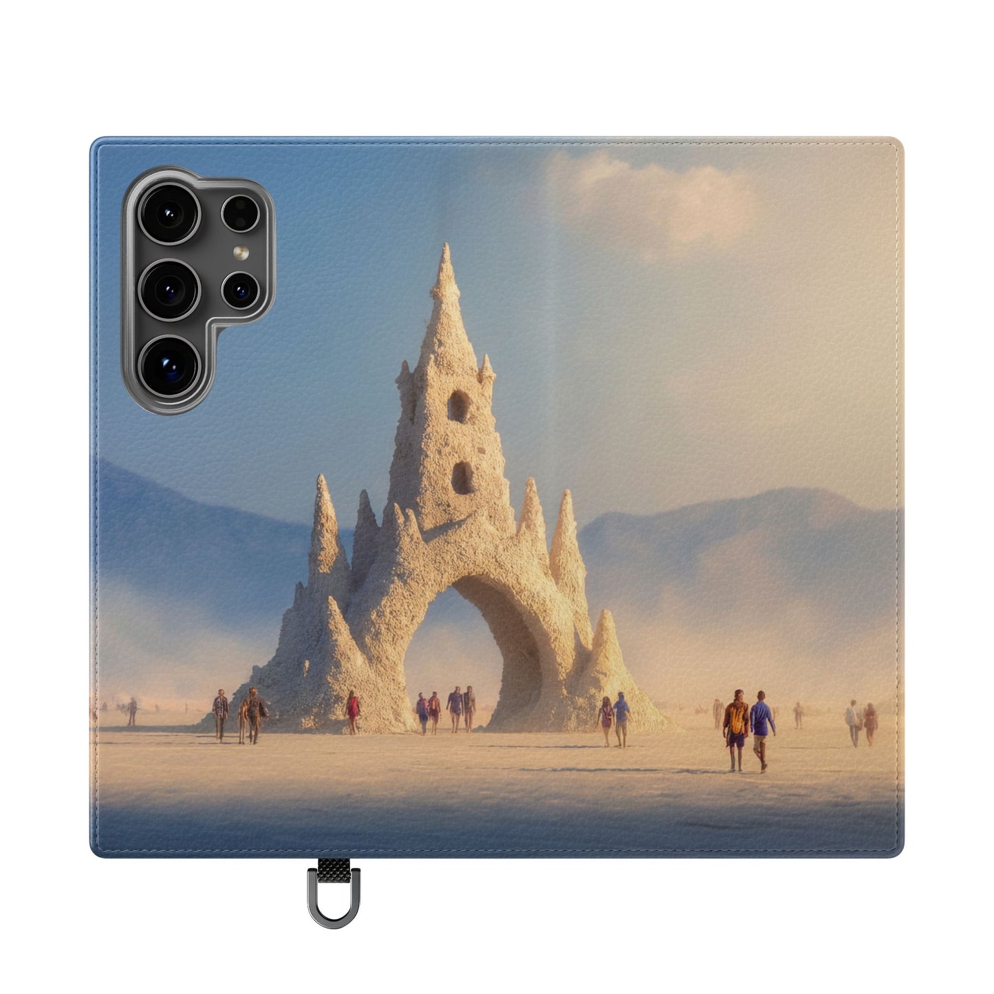 White Tower Flip Cases – Salt Desert Gateway Art