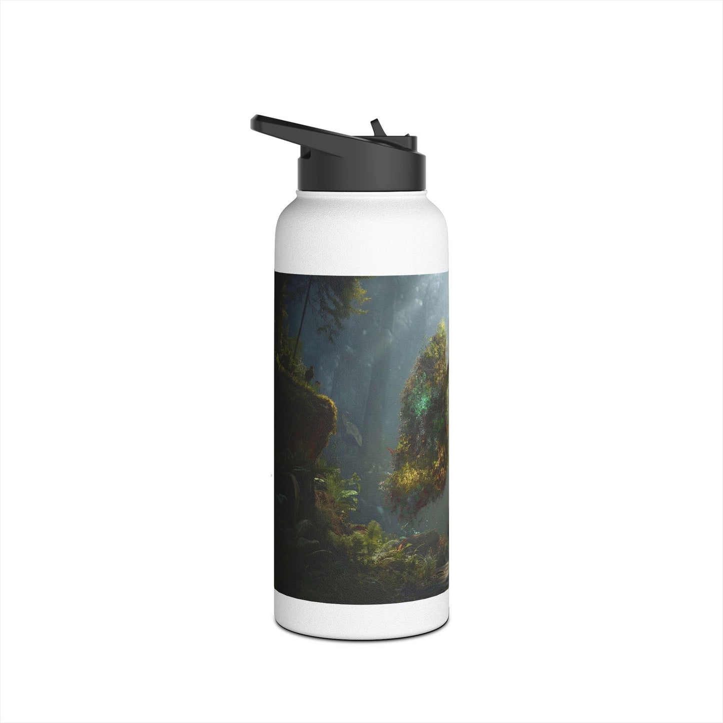 Lungs of the Earth Stainless Steel Water Bottle, Standard Lid – Sacred Forest Breath
