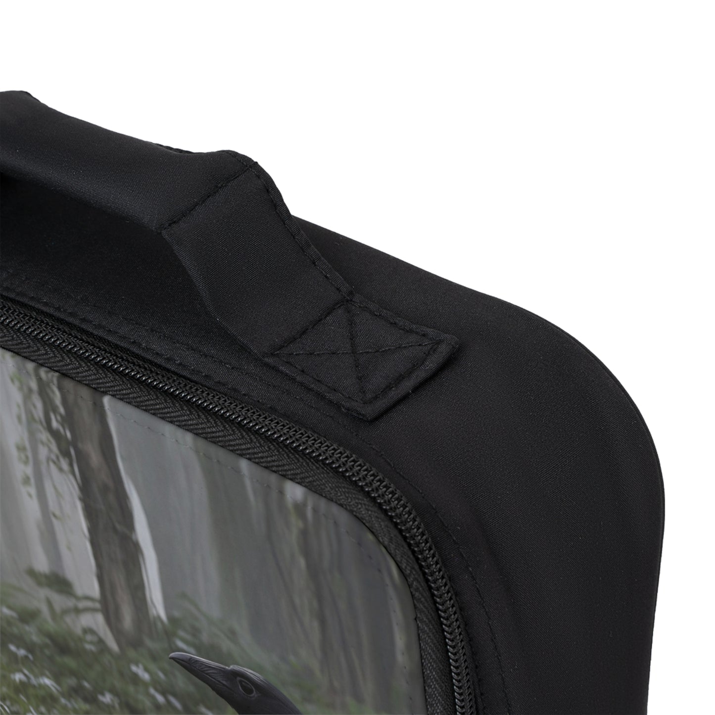 Forgotten Botanist Robot Lunch Bag – Moss-Entwined Dialogue in the Mist