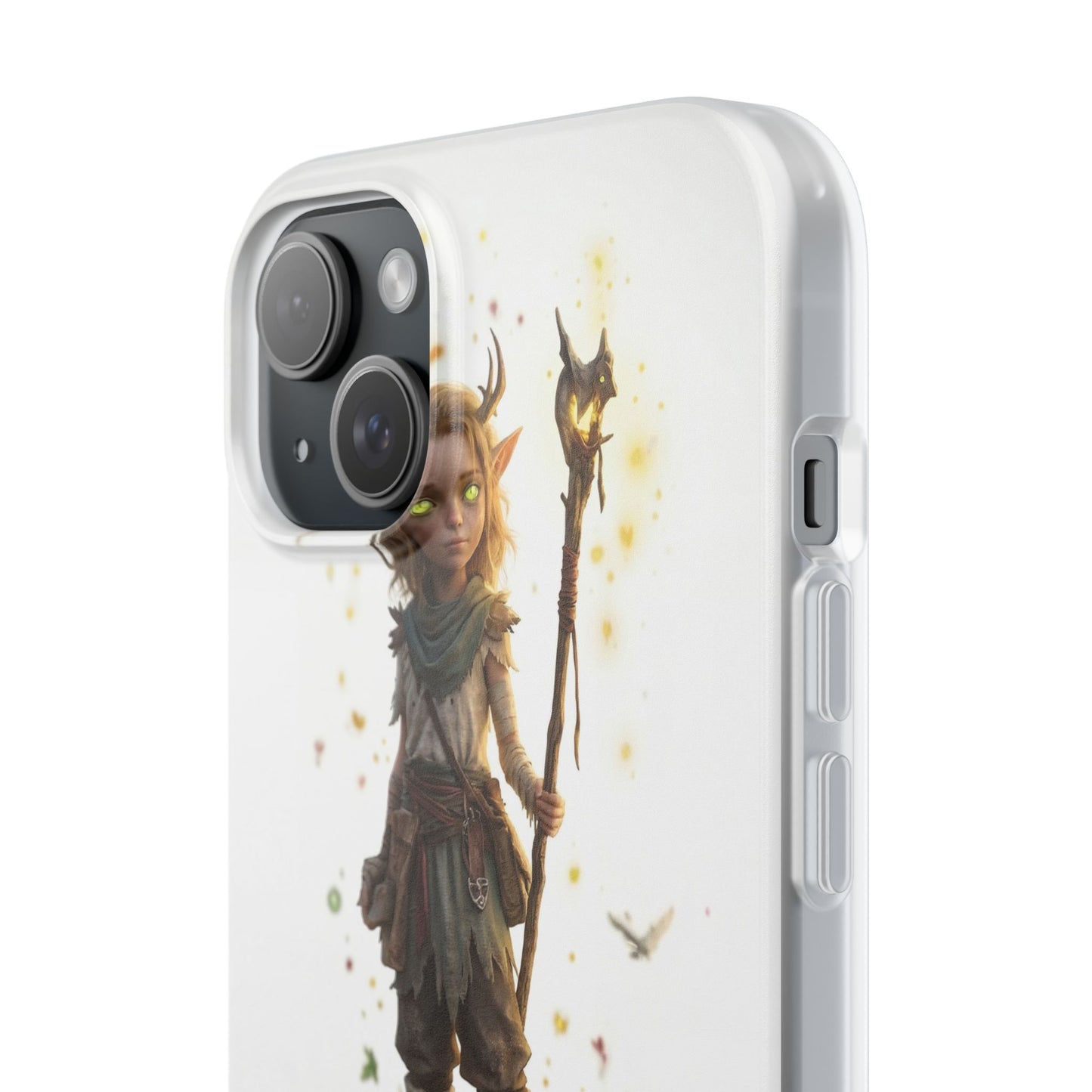Forest Sentinel Flexi Cases – Luminescent Deerhorn Guardian