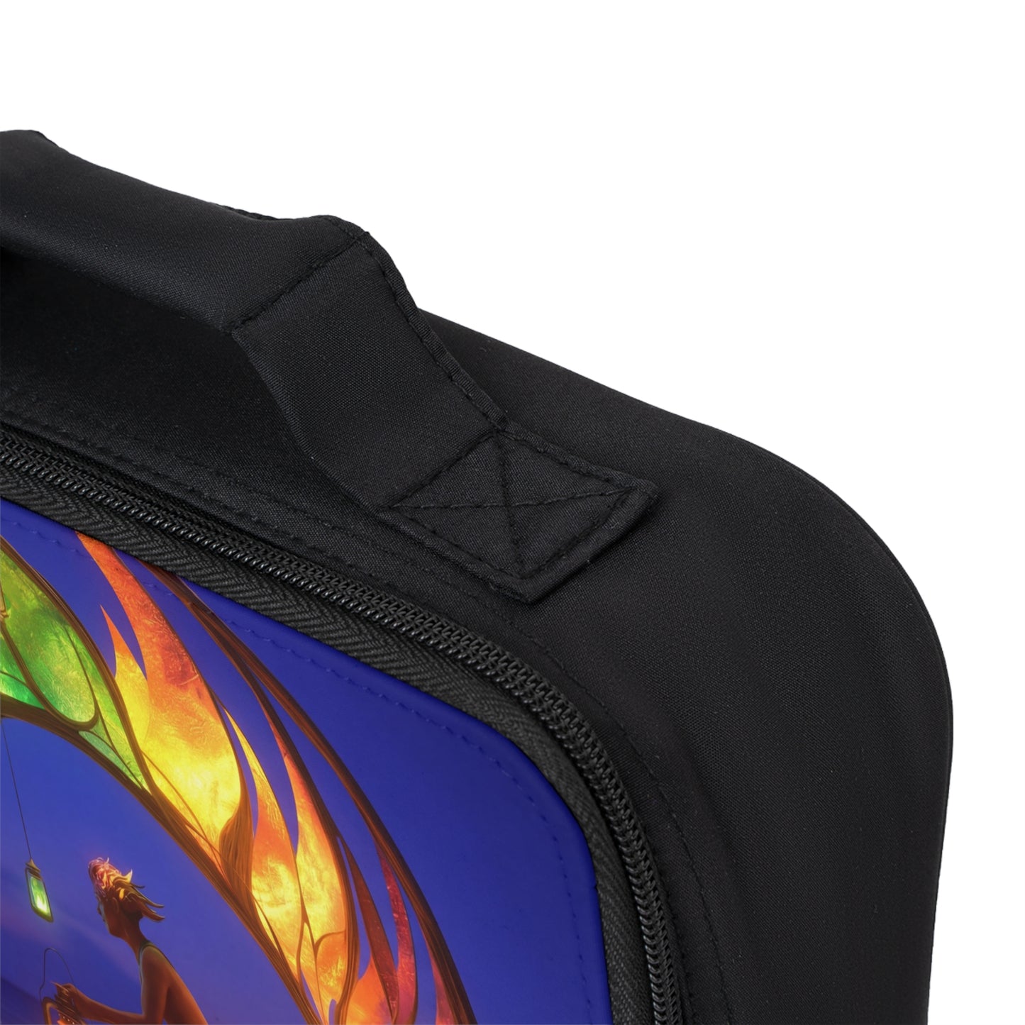 Rainbow Phoenix Lantern Lunch Bag – Twilight’s Warmth & Colorful Glow