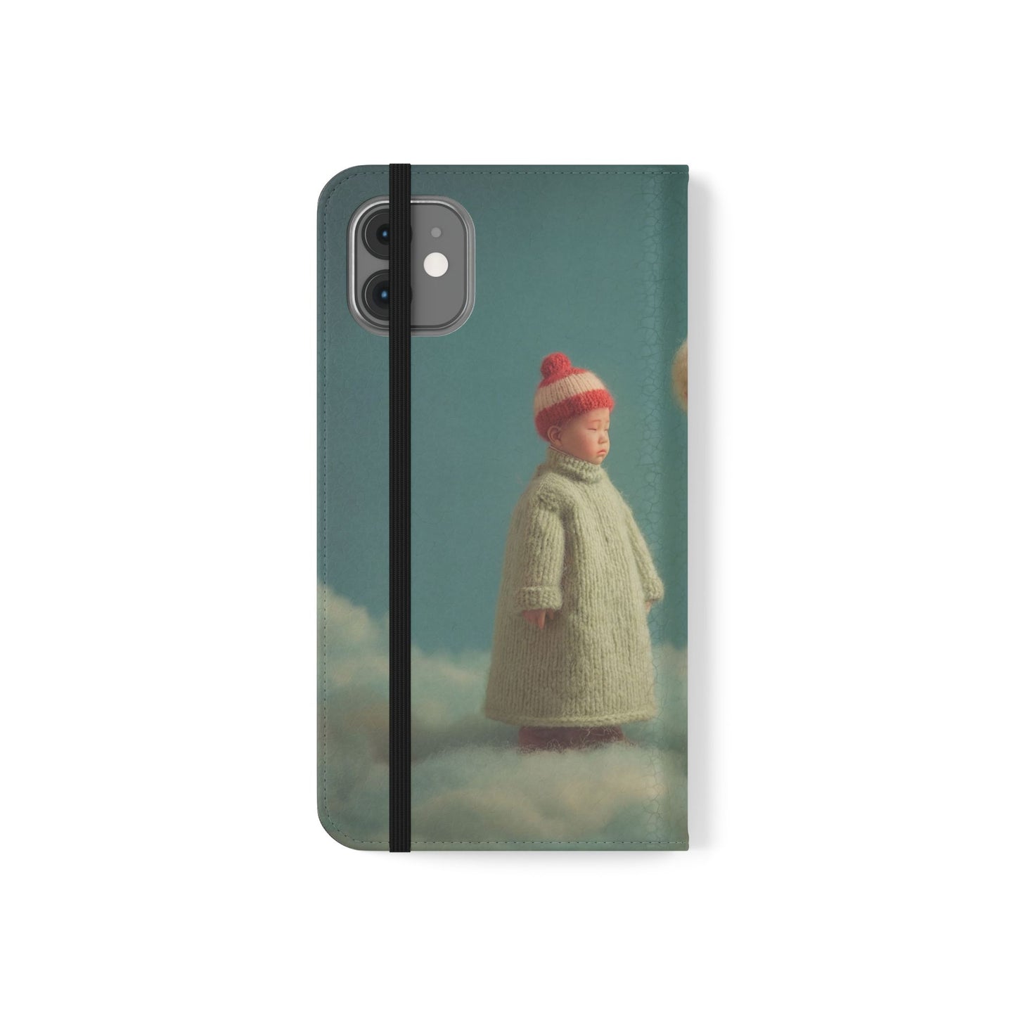 Woolly Dragon & Child Flip Cases – Cloudside Guardians