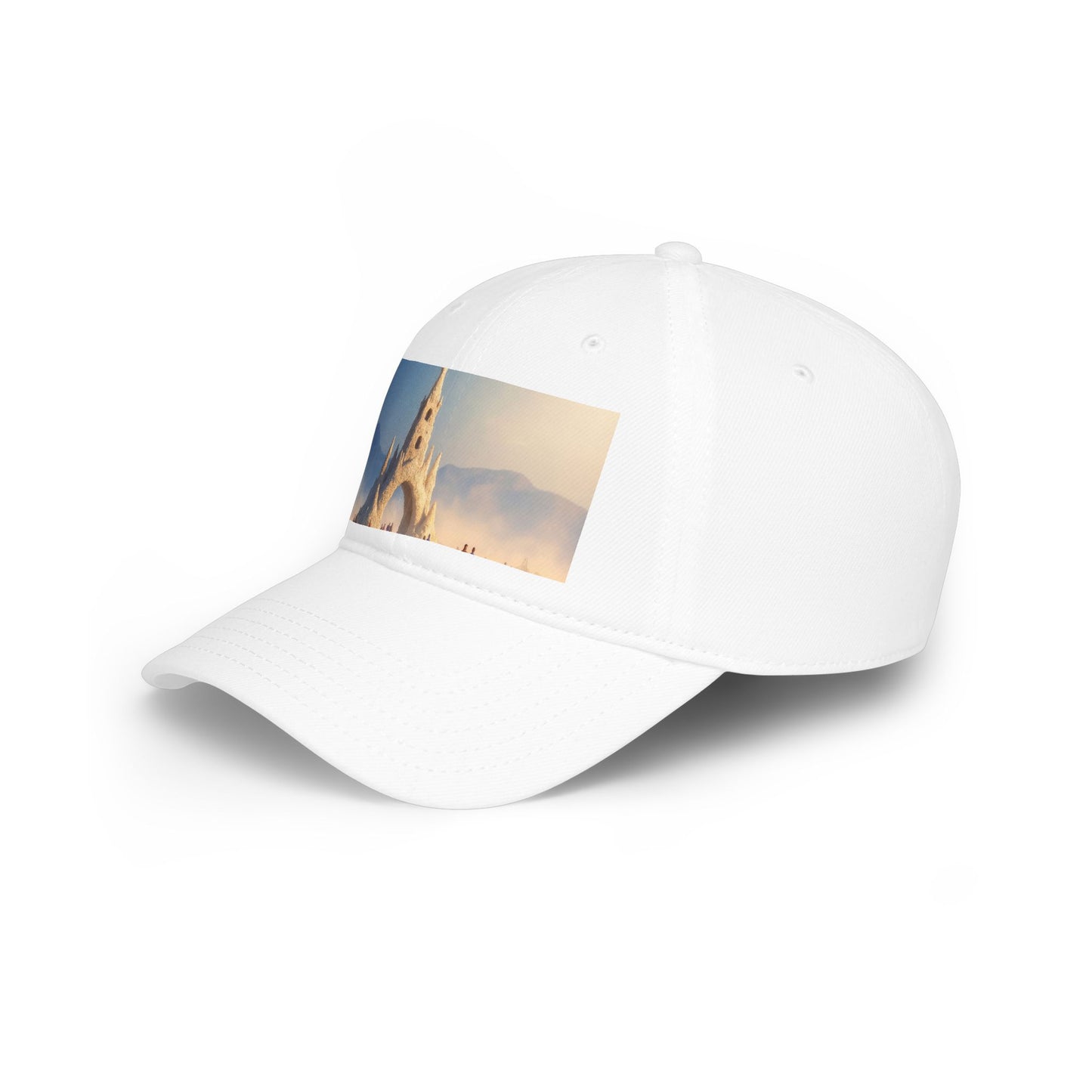 White Tower Sentinel Low Profile Baseball Cap – Salted Desert Guardian