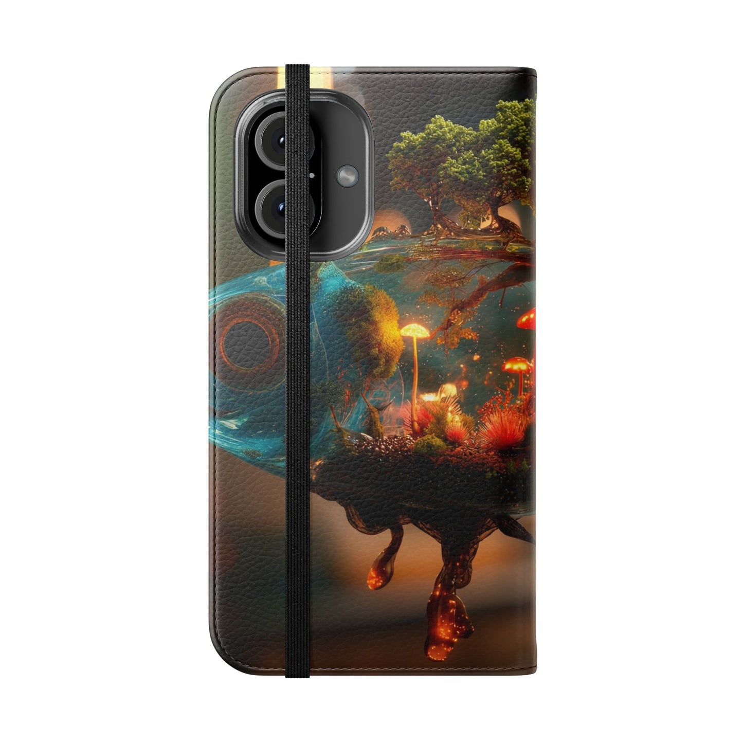 Forest Fish Flip Case – Liquid Glowwood Dreamscape