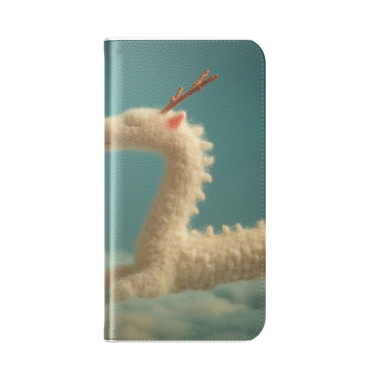Woolly Dragon & Child Flip Cases – Cloudside Guardians