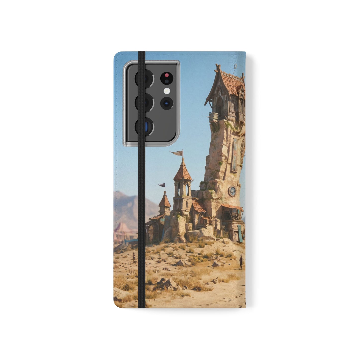 Desert Sentinel Gate Flip Cases – Weathered Archway Journey