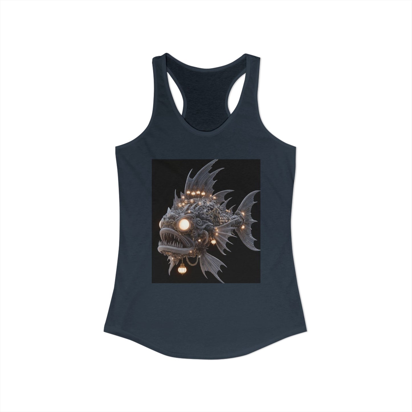 Deep Sea Lantern Fish Tank – Bioluminescent Abyss Guardian