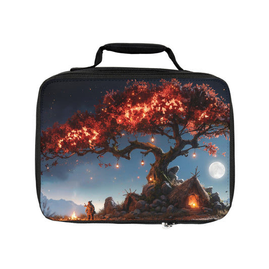 Celestial Treehouse Lunch Bag – Glow of the Whispering Grove