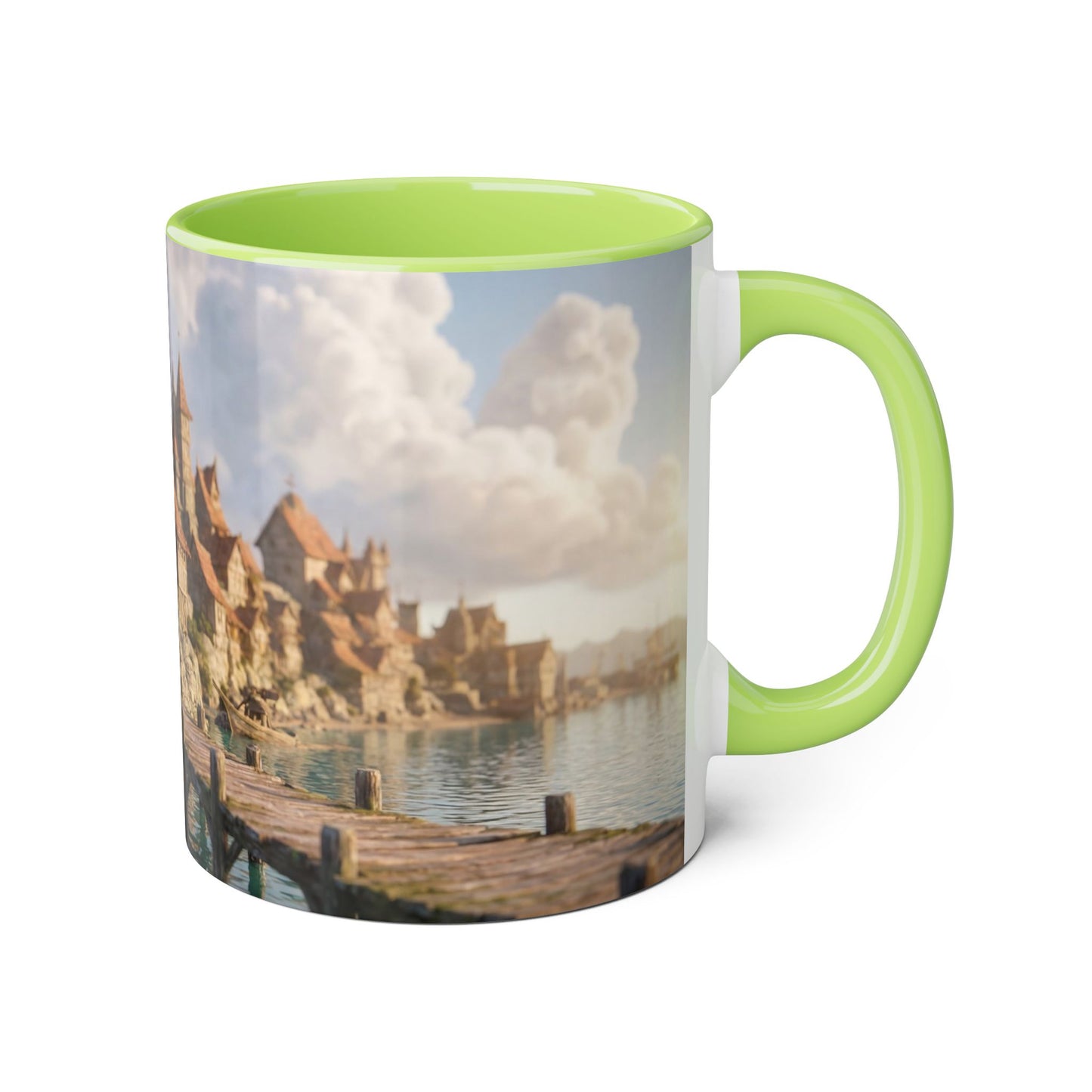 Stone Harbor Accent Mugs, 11oz – Twilight Dockside Village