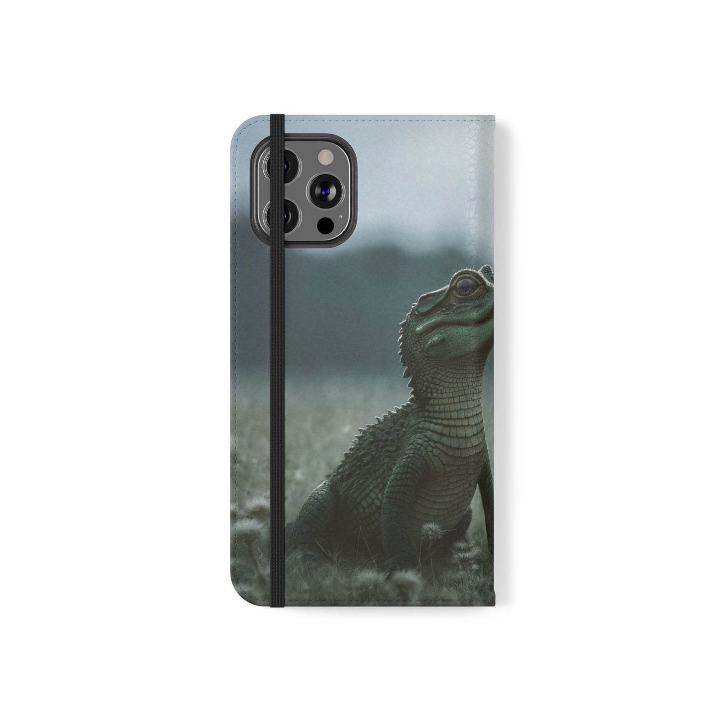 Gentle Croc & Butterfly Flip Cases – Tender Meadow Guardian Scene