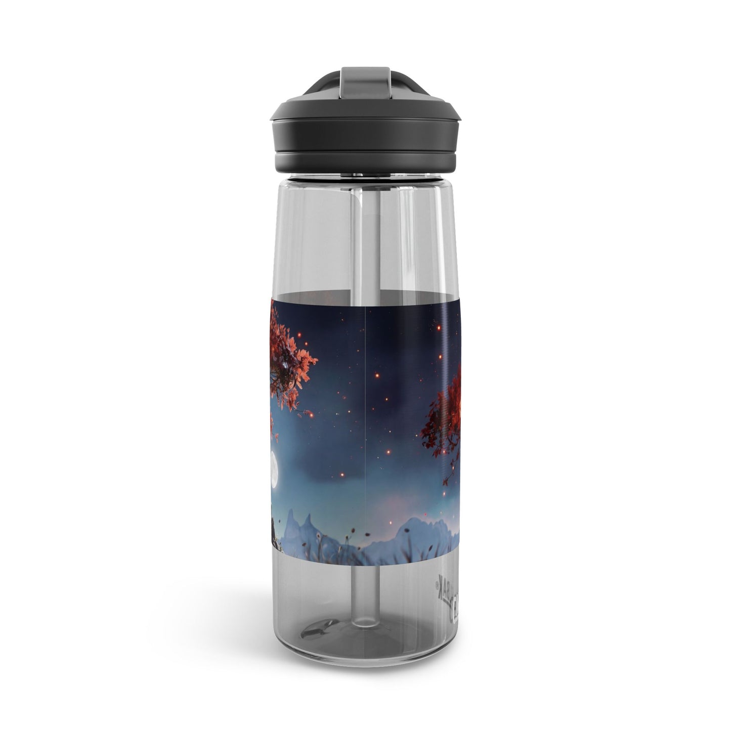 Moonlit Guardian Tree CamelBak Eddy® Water Bottle, 20oz\25oz – Crimson Canopy Sanctuary