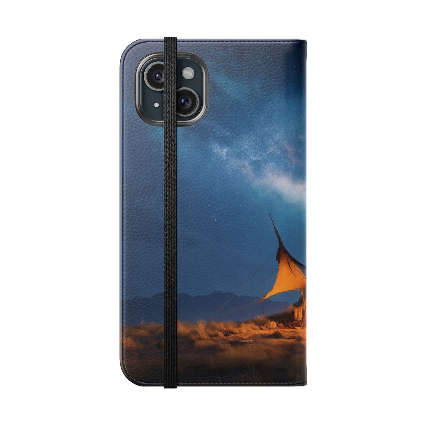 Stardust Nomad Tent Flip Cases – Milky Way Caravan Canvas