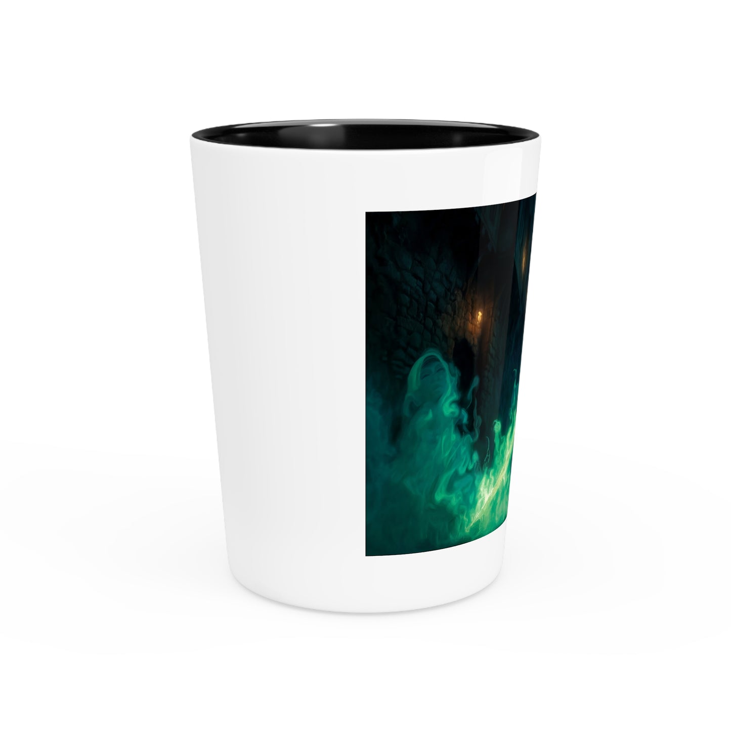 Gnome Sentinel with Green Blade Shot Glass – Cobalt Alley Guardian