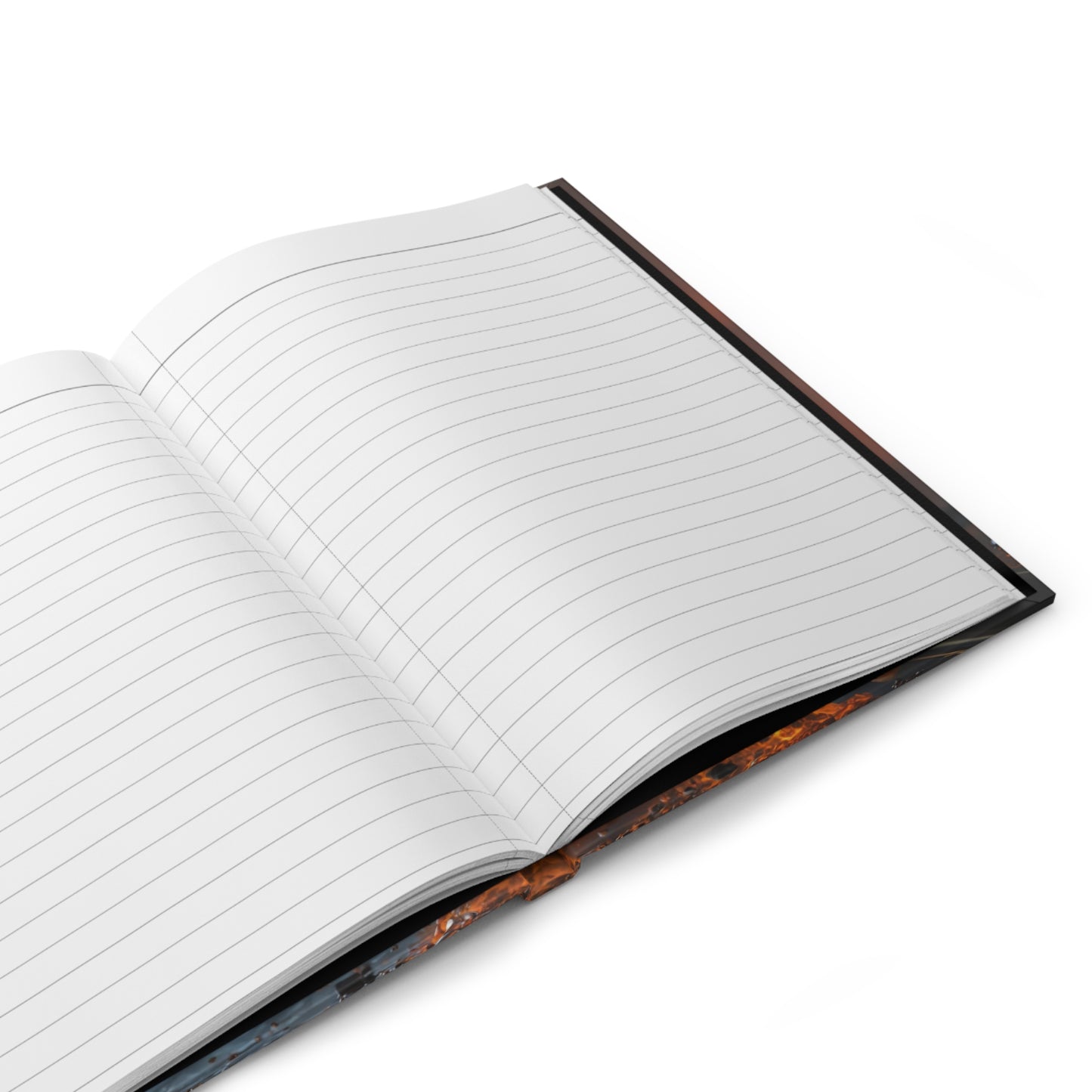 Molten Espresso Overflow Hardcover Journal Matte – Golden Roast Ritual