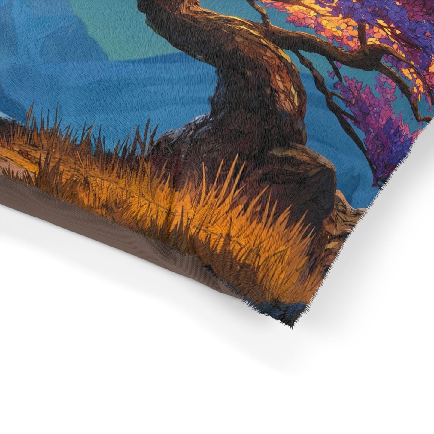 Celestial Tree Pet Bed – Twilight Bloom Dreamscape