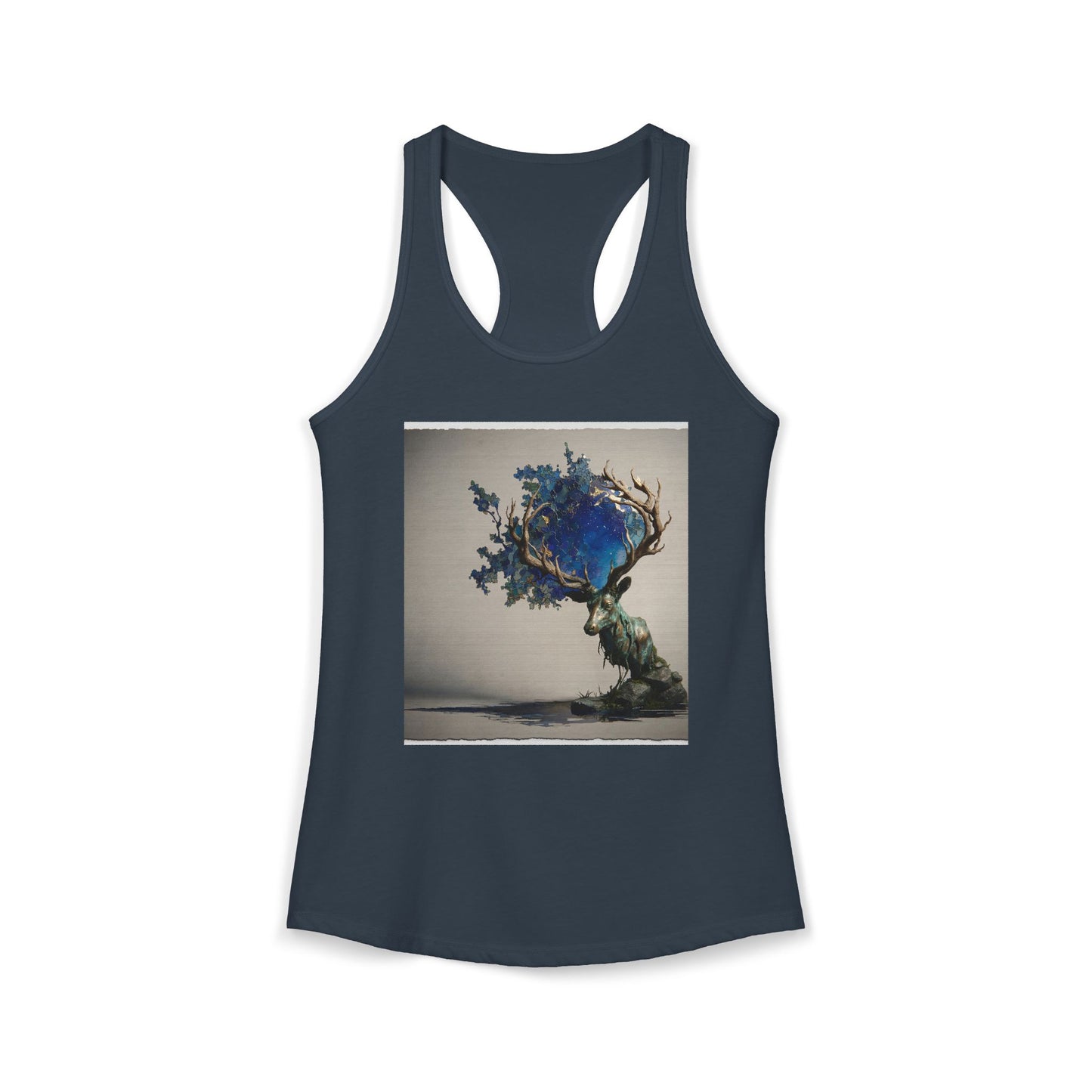 Forest Sentinel Women's Ideal Racerback Tank – Mossy Antler Guardian