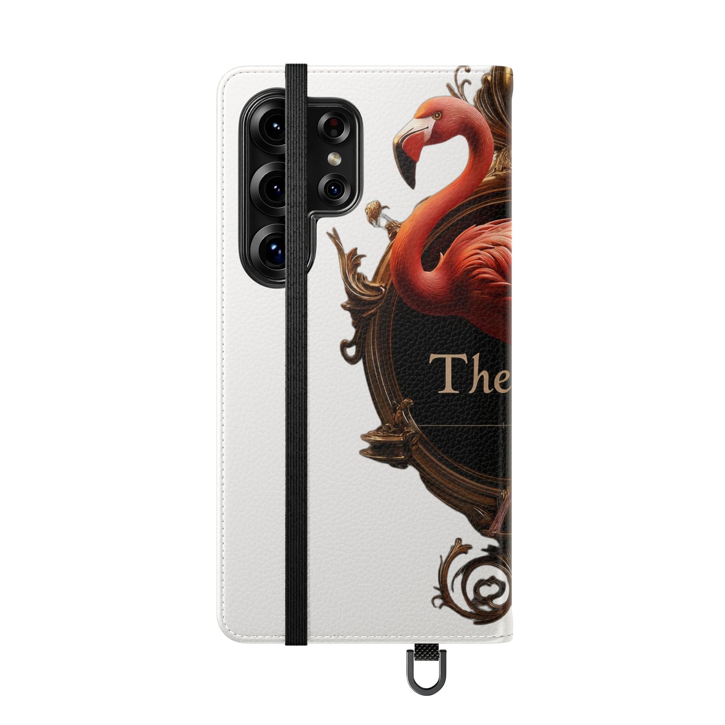 The Ritz Flamingo Flip Cases – Gilded Ornate Frame Art Design