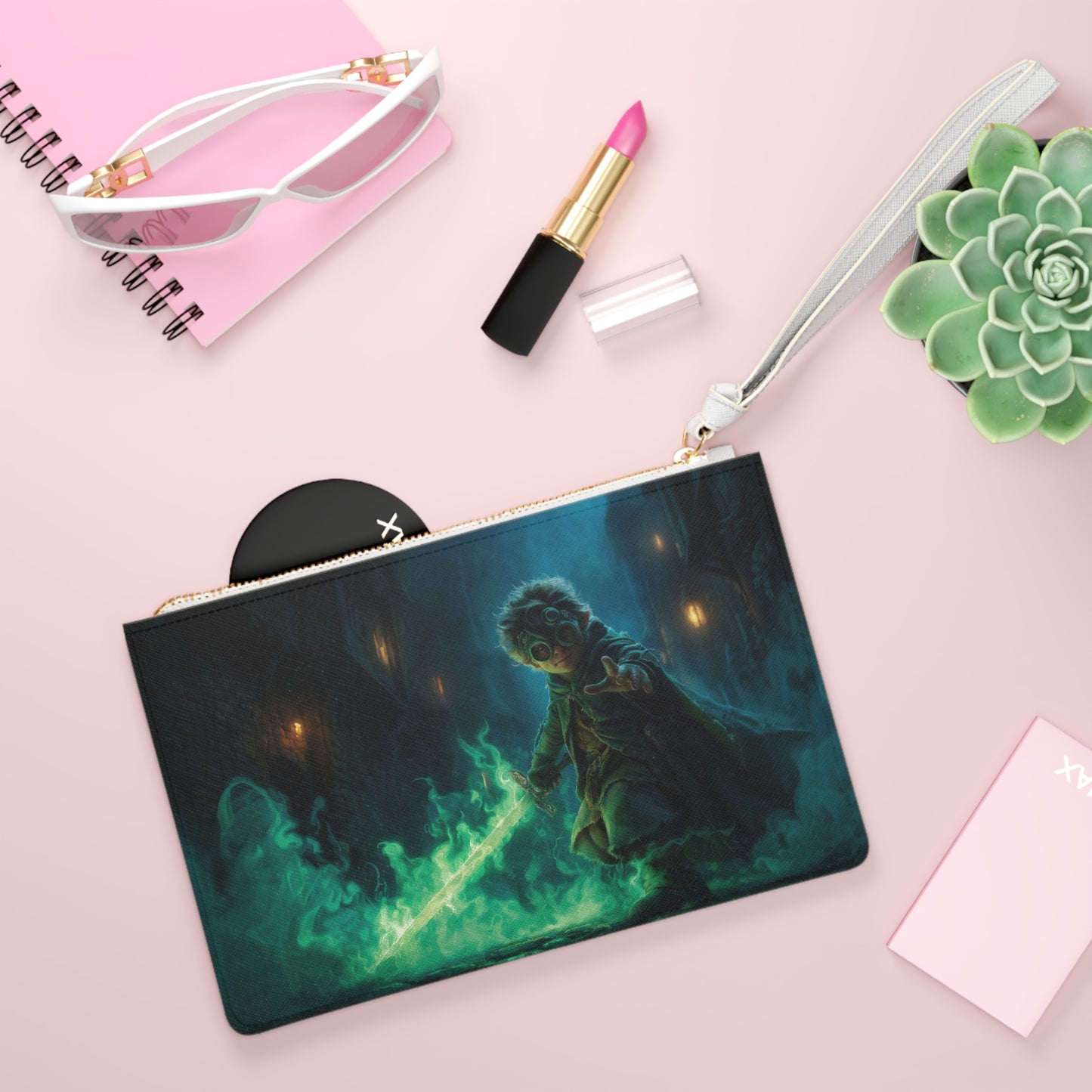 Green-Eyed Apprentice Clutch Bag – Twilight Alley Sword Master