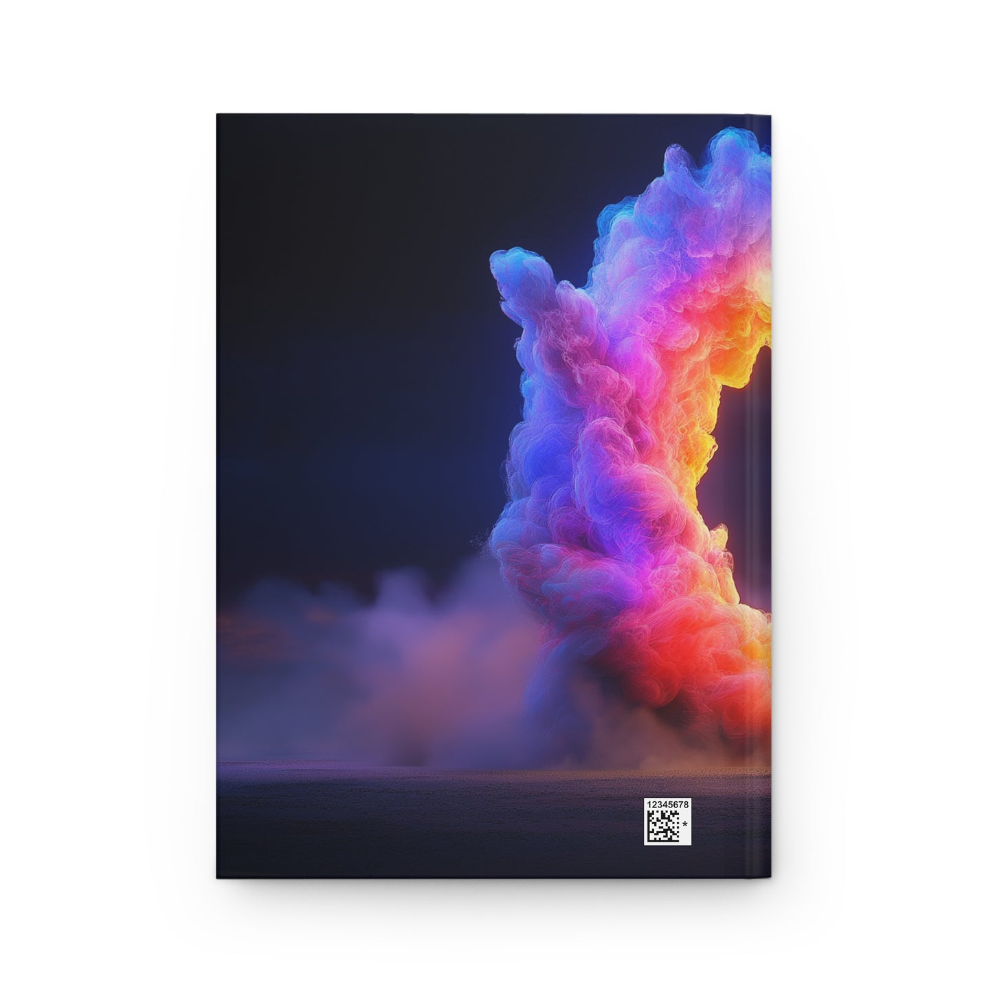 Rainbow Portal Hardcover Journal Matte – Standing at the Edge of Chromatic Wonder