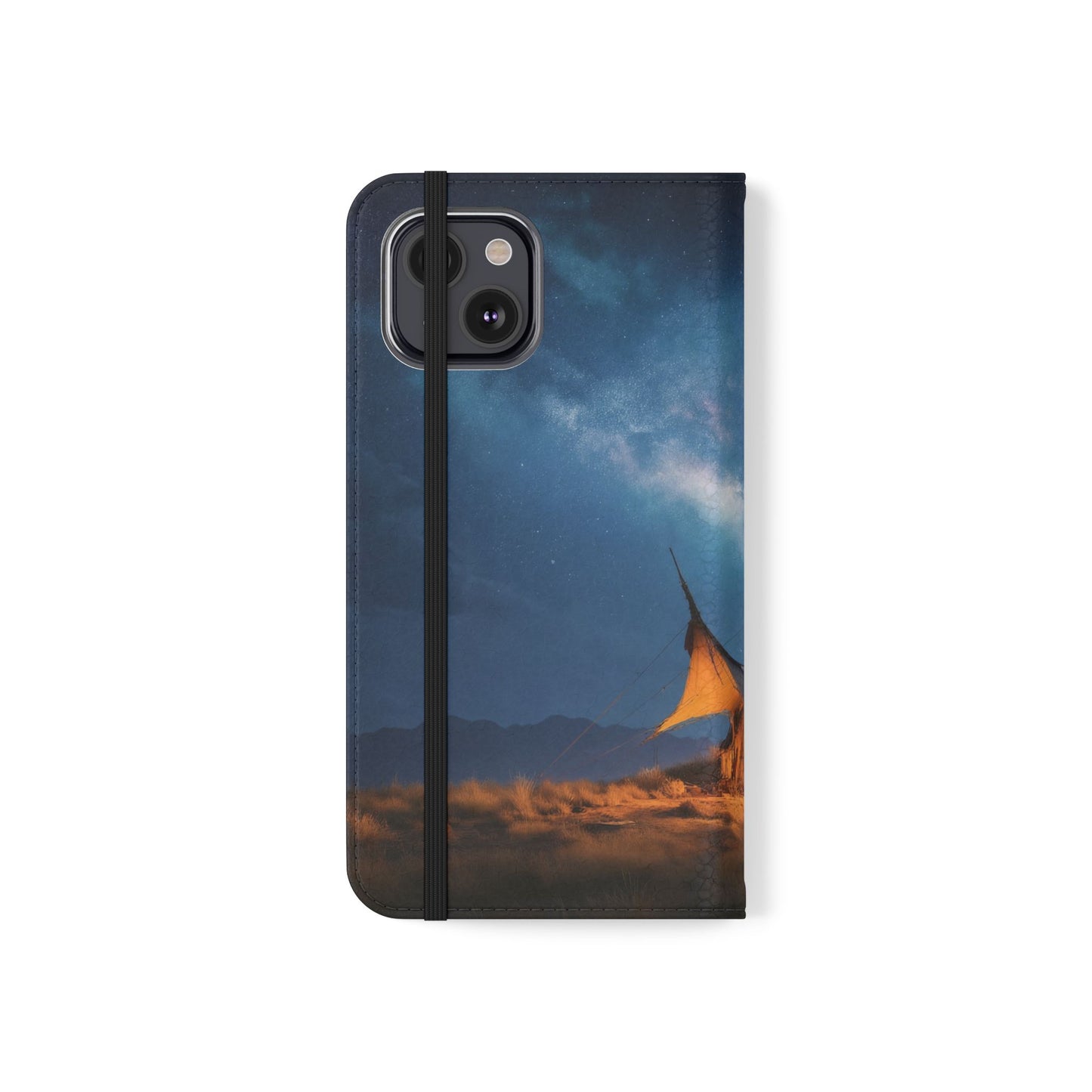 Stardust Nomad Tent Flip Cases – Milky Way Caravan Canvas