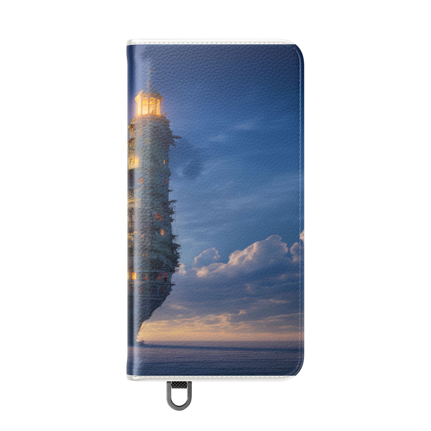 Twilight Sentinel Flip Cases – Lighthouse on a Storm-Tossed Sea
