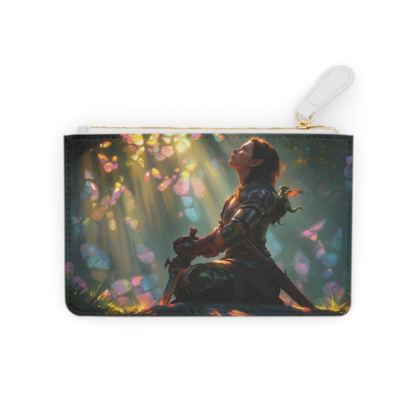 Elven Sentinel Mini Clutch Bag – Sunbeam Sanctuary in Armor