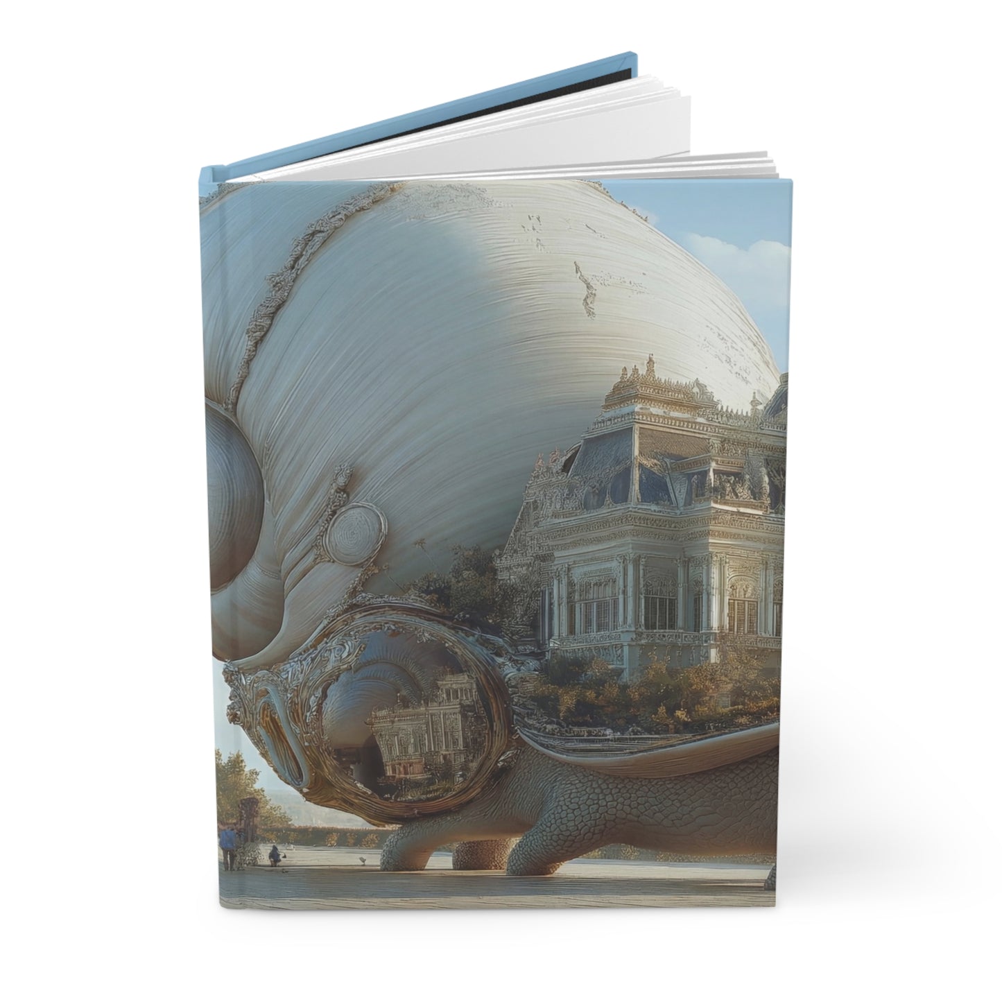 Giant Shell Palace Hardcover Journal Matte – Whimsical Architecture Unfurled