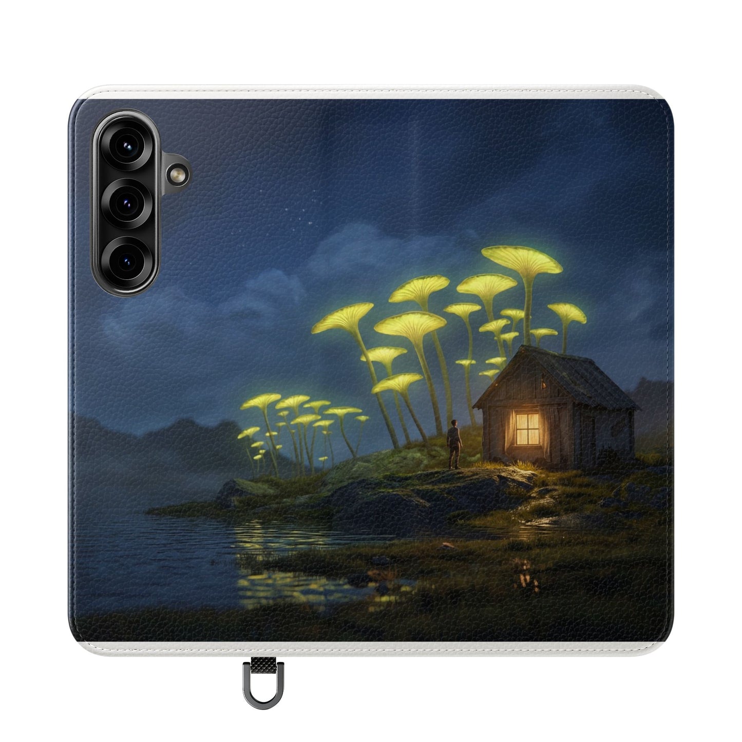 Glowing Mushroom Cottage Flip Cases – Whispering Grove Nightlight