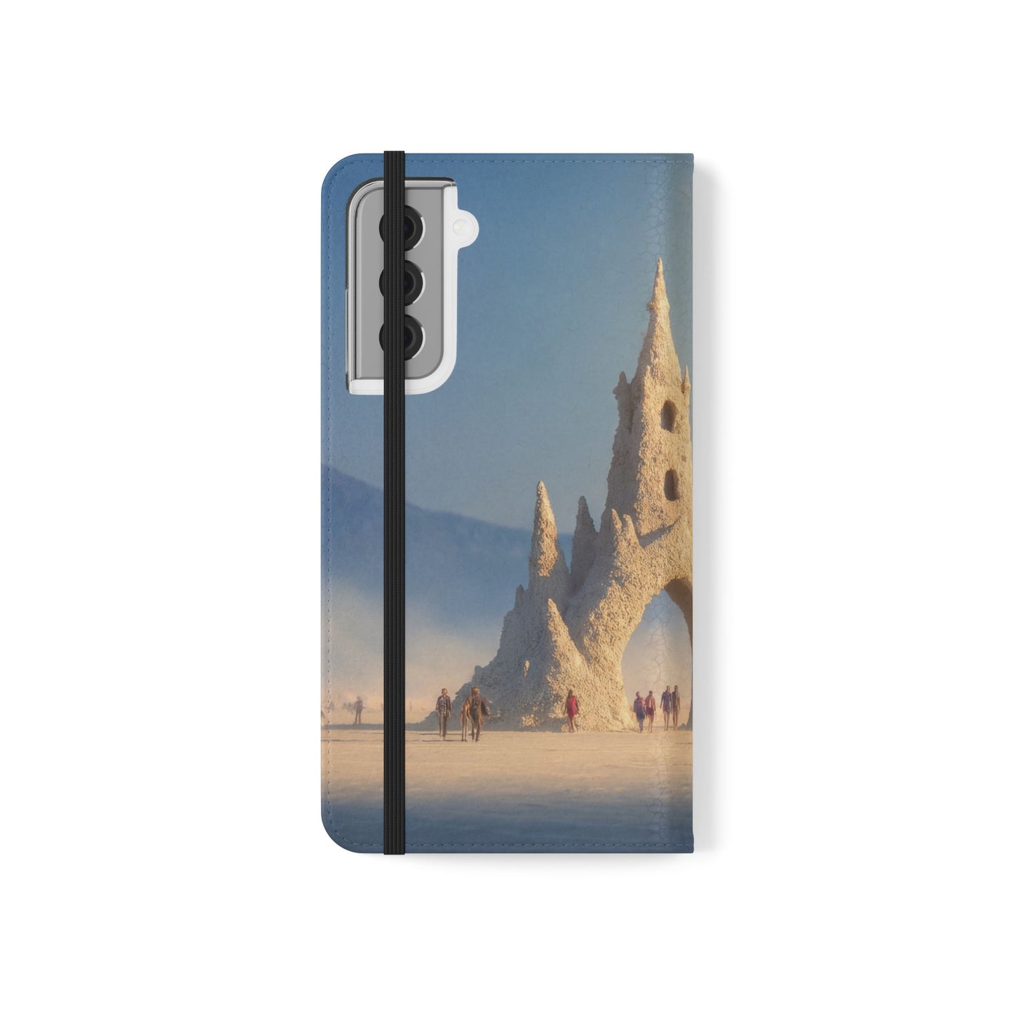 White Tower Flip Cases – Salt Desert Gateway Art