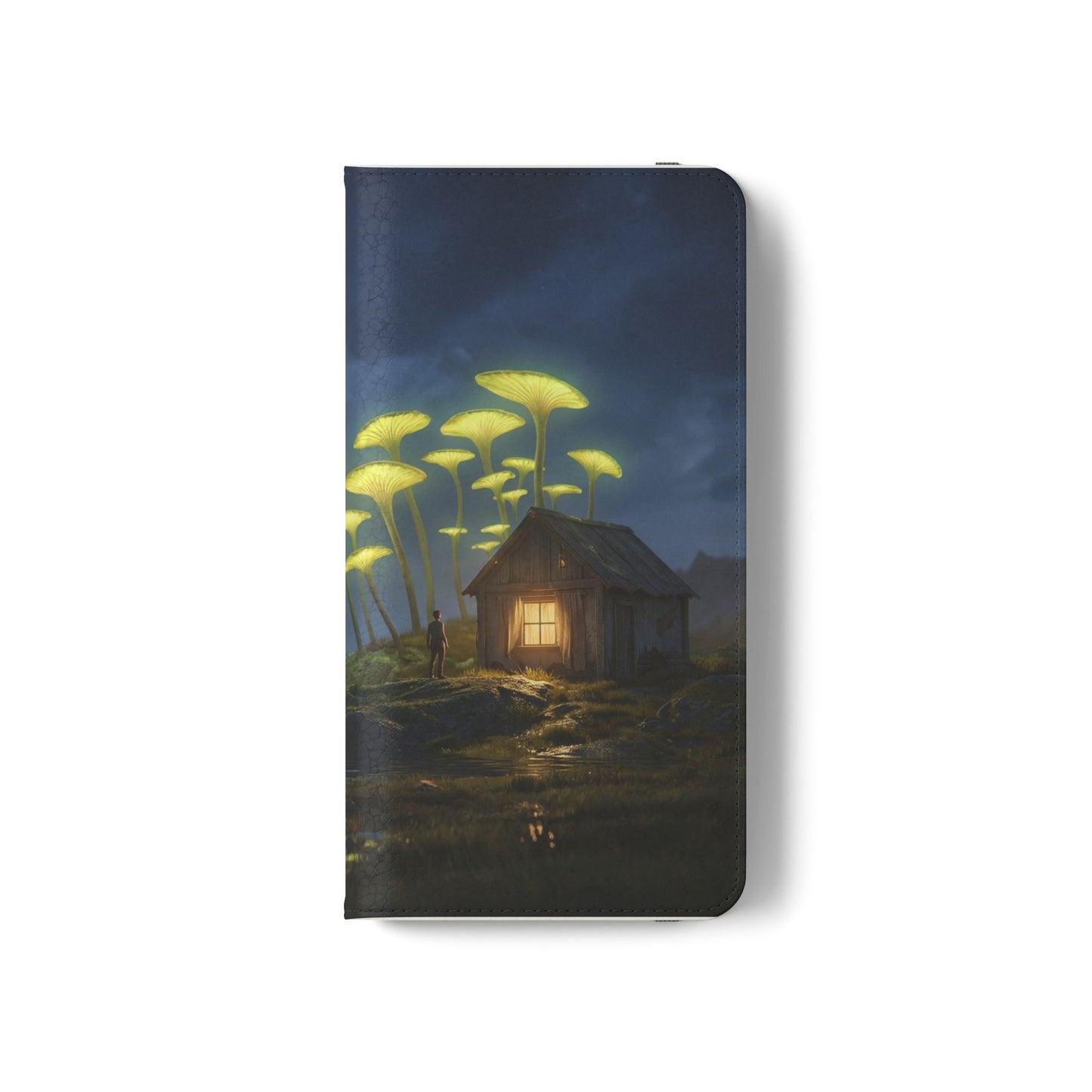 Glowing Mushroom Cottage Flip Cases – Whispering Grove Nightlight