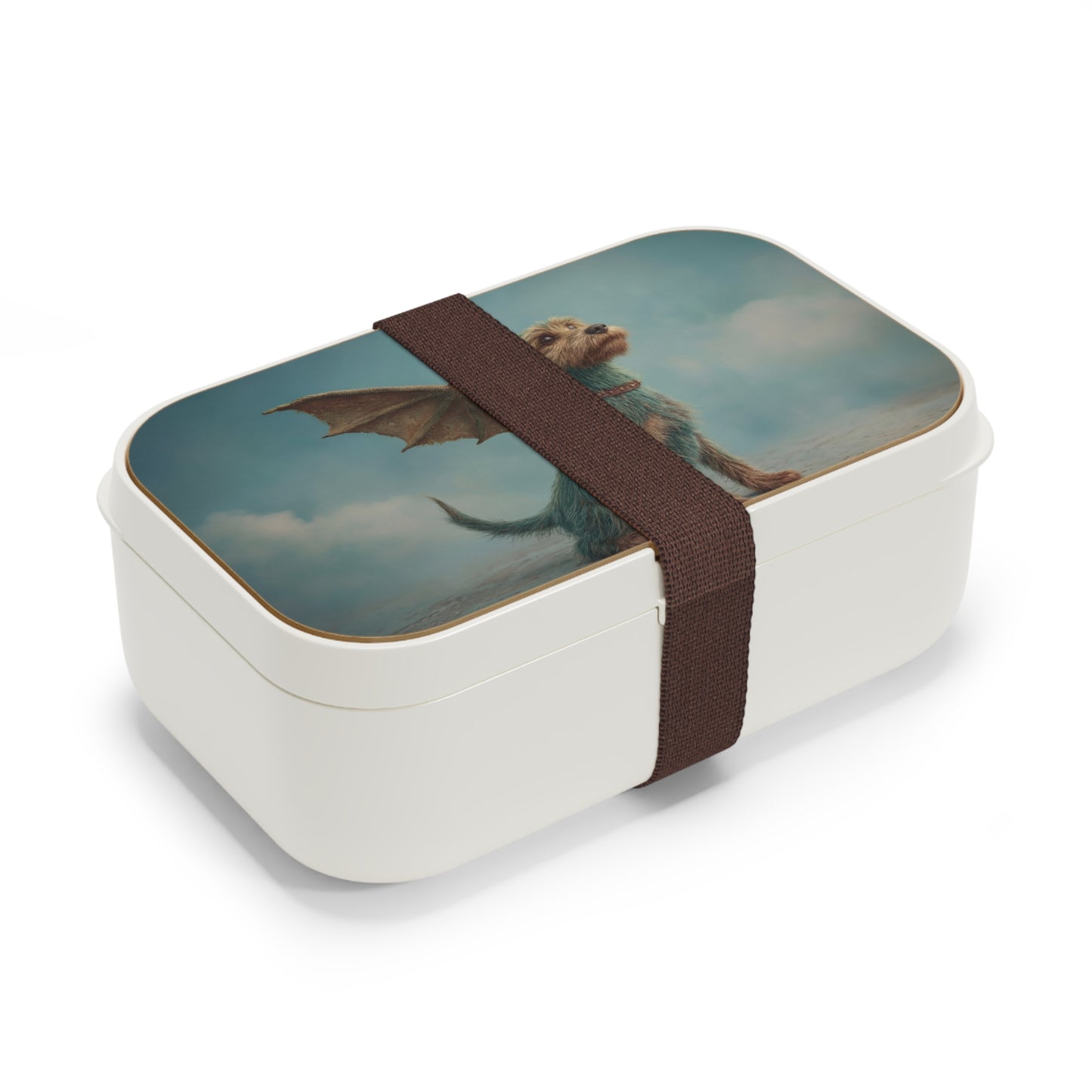 Dragonwing Terrier Bento Lunch Box – Sky-Whispering Guardian of the Clouds