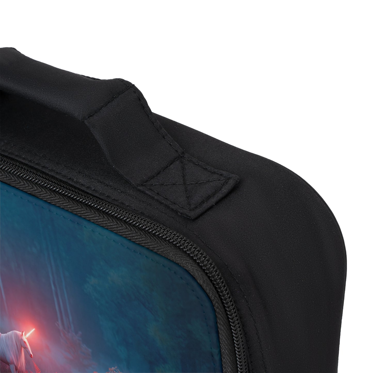 Winged Unicorn in Twilight Meadow Lunch Bag – A Beam of Ethereal Light