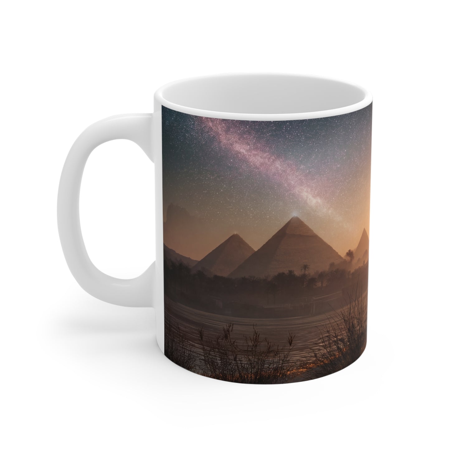 Star-Seeking Cats Ceramic Mugs (11oz\15oz\20oz) – Nile Twilight Guardians