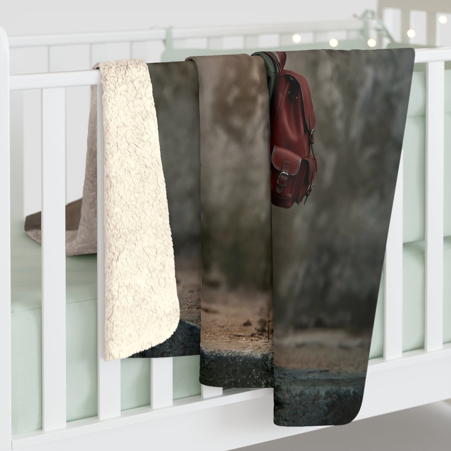 Star Trail Hoodie Blanket – Red-Cap Dreamer Journey Wrap